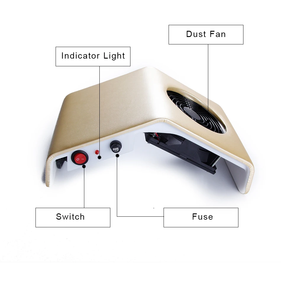 Коллектор для всасывания пыли с ногтей пылесос для маникюра Инструменты для дизайна ногтей советы для всасывания ногтей пылеочиститель с мешками для сбора пыли