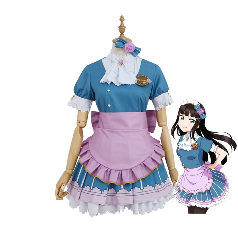 ROLECOS Love Live Sunshine День Святого Валентина рубиновый Chika Hanamaru Mari Riko You косплей костюм