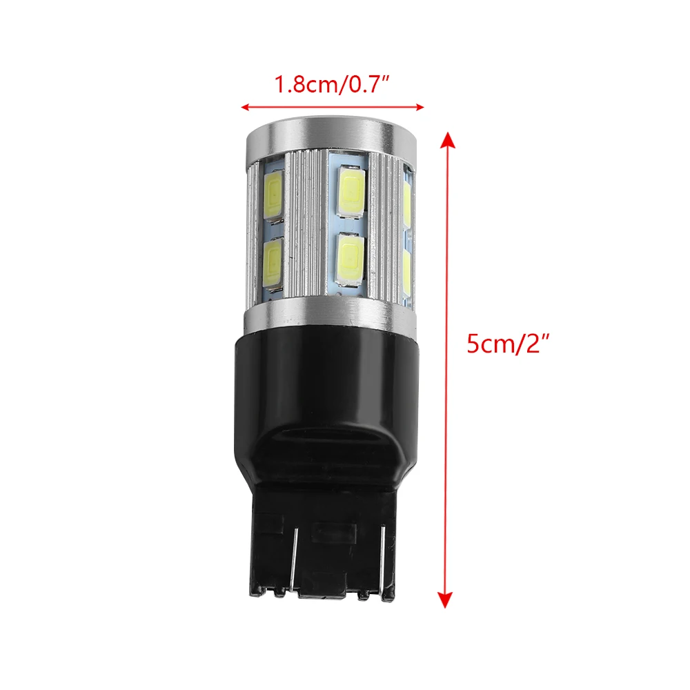 T20 7443 12SMD + чип 5630 LED W21/5W Автомобильная тормосветодиодный я сигнальная лампа