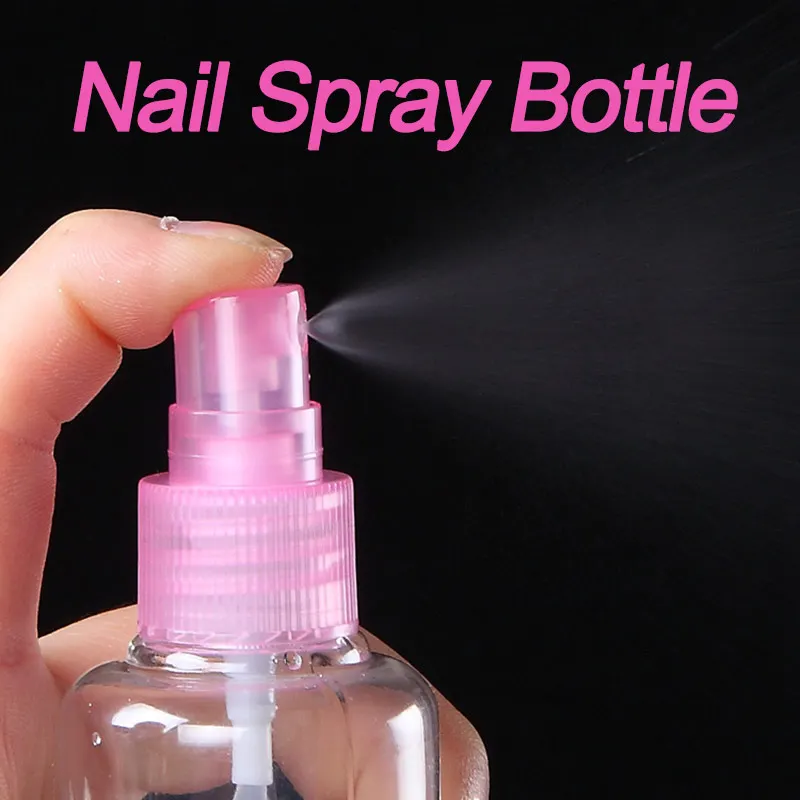 

75ml Empty Nail Art Spray Bottle Pump Dispenser Liquid Remover Containers Promotion Nails Accessories Tool