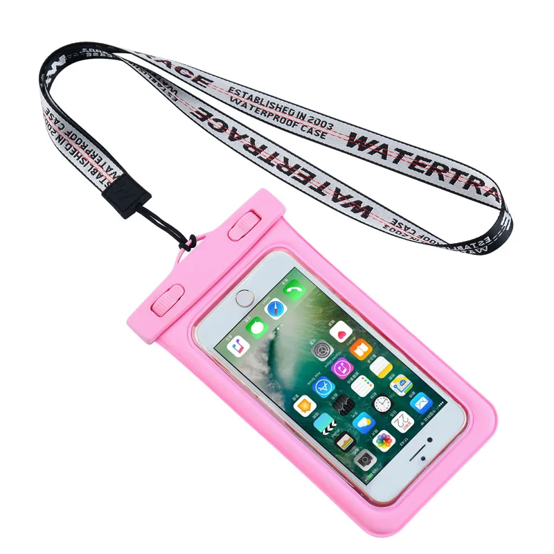 Waterproof Underwater Pouch Dry Bag Case Cover For iPhone Cell Phone Touchscreen