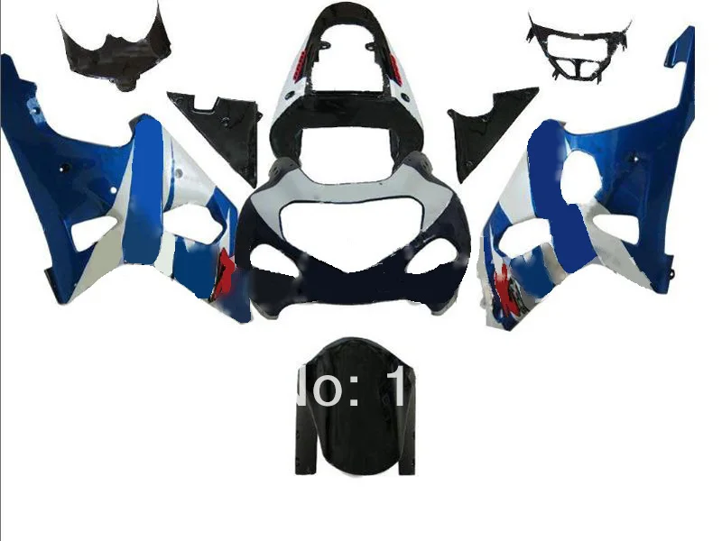 100% синяя обтекатель для SUZUKI GSX-R1000 GSXR1000 GSX R1000 GSXR 1000 K2 K1 00 01 02 2000 2001 2002 | Автомобили и