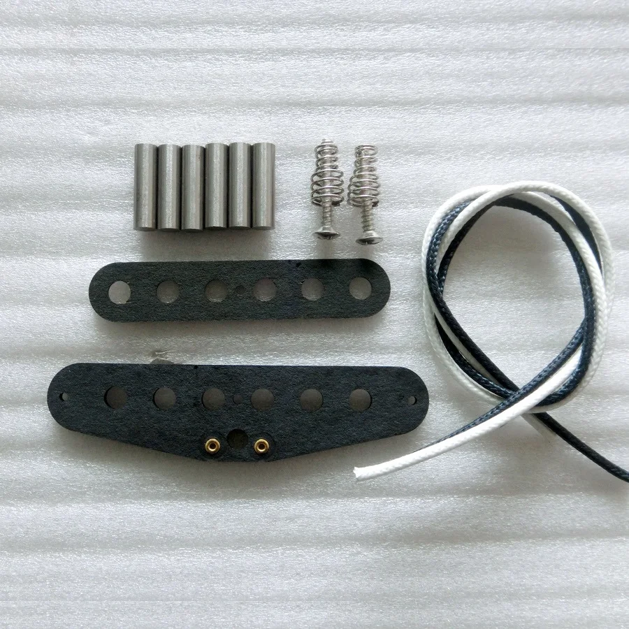 Free Shipping 3sets/Pack fiber single coil guitar pickup bobbins 52mm