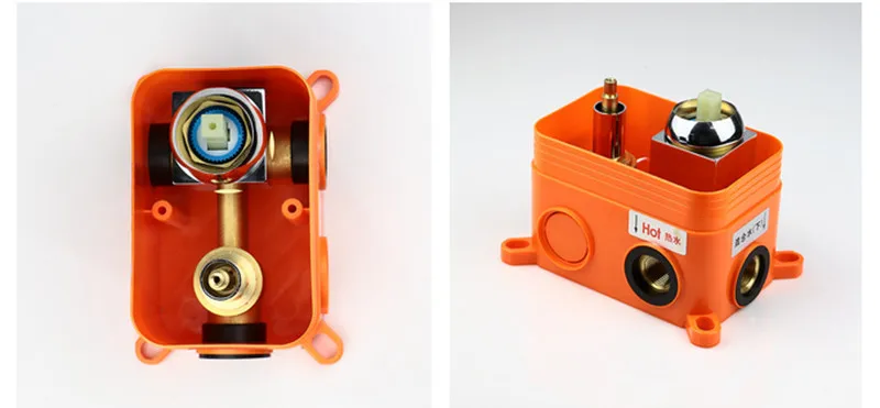 shower valve box