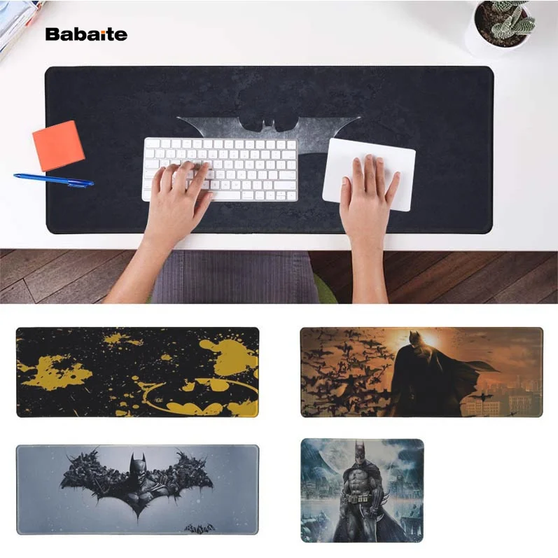 

Babaite Cool New Batman. Office Mice Gamer Soft Mouse Pad Free Shipping Large Mouse Pad Keyboards Mat