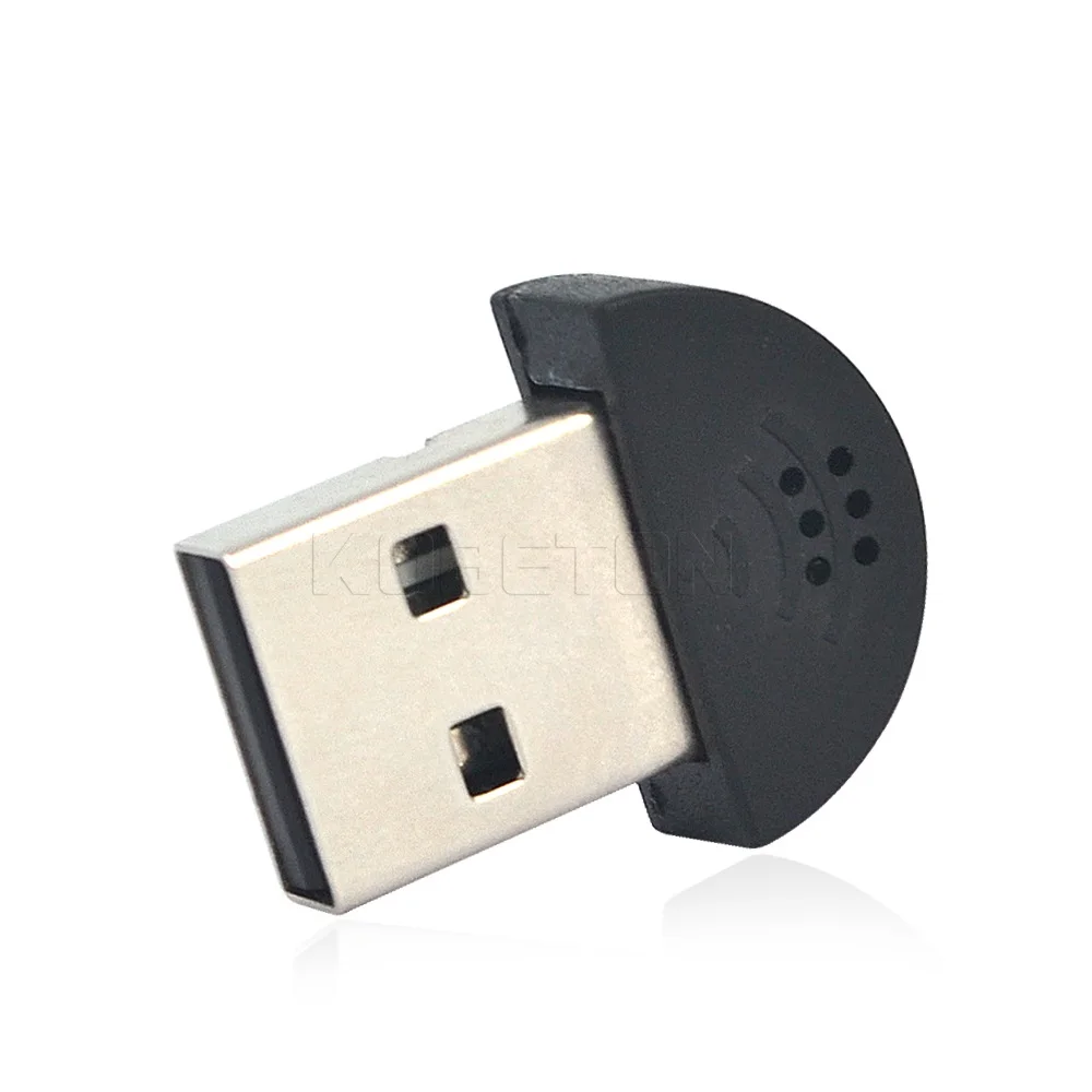 Kebidu высокое качество супер мини USB 2,0 микрофон аудио адаптер драйвер бесплатный онлайн многоканальный рекордер для ПК ноутбук