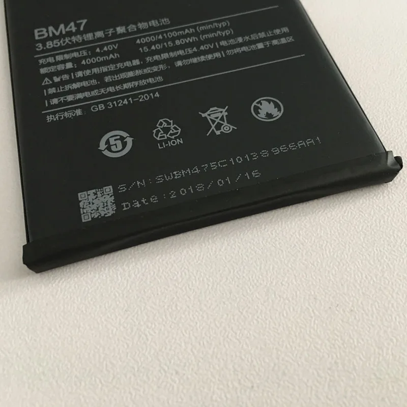 18 New Edition For Redmi 4x Battery Bm47 Full Capacity 4000mah Battery For Xiaomi Redmi 4x Mobile Phone Batteries Aliexpress