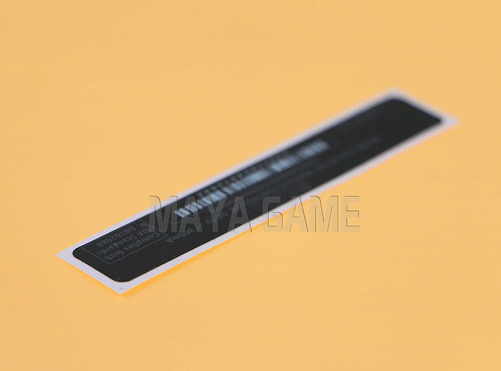 OCGAME для Playstation 4 PS4 контроллер корпус Оболочка тонкая черная задняя Марка тег паста наклейка этикетка уплотнения OEM 30 шт./лот