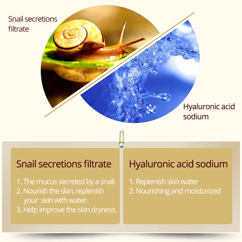 Изображения сыворотки улитки для лица увлажняющий крем жидкая эссенция коллагена уход за лицом; отбеливание, лифтинг кожи нестареющий против старения и морщин