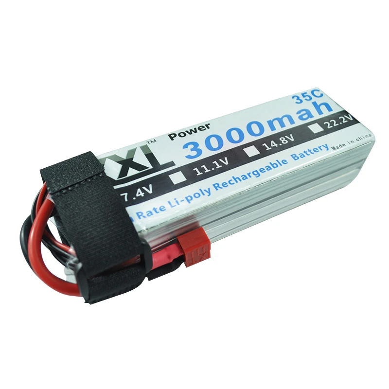 

XXL RC Lipo Battery 3000mah 18.5V 5S 35C MAX 70C for Align T-Rex 500E AKKU RC battery helicopter