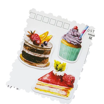 

20pack/lot Lovely Sweet Cake Sticker Pack Mini Paper Sticker Decoration DIY Ablum Diary Scrapbooking Label Sticker