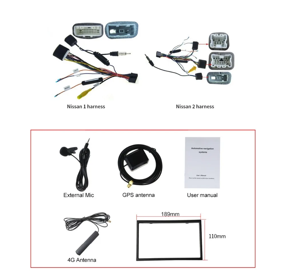 Sale JOYING 2 din car radio player 4GB RAM 64GBROM Octa Core head unit GPS navigation support 4G for Nissan Sentra/Qashqai 2004-2010 26