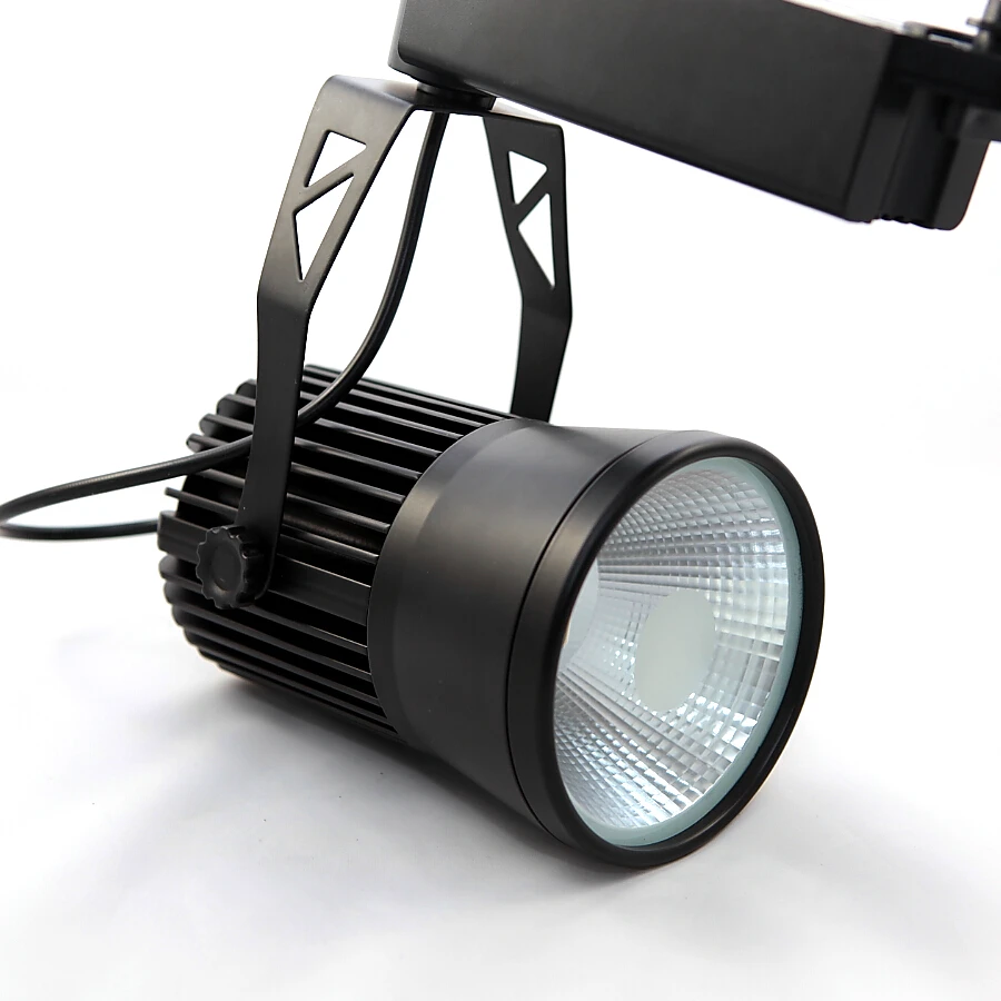 Faixa de Luz Led para Iluminação de Interior Ac85-265v para Uso Ondenn Led Fios 1 Fase Levou Teto Holofotes Lâmpadas Doméstico Comercial 2 30 w Cob 9 Luzes e Iluminação