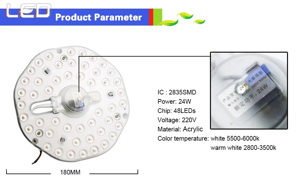 220w white led bulb ceiling light  (3)