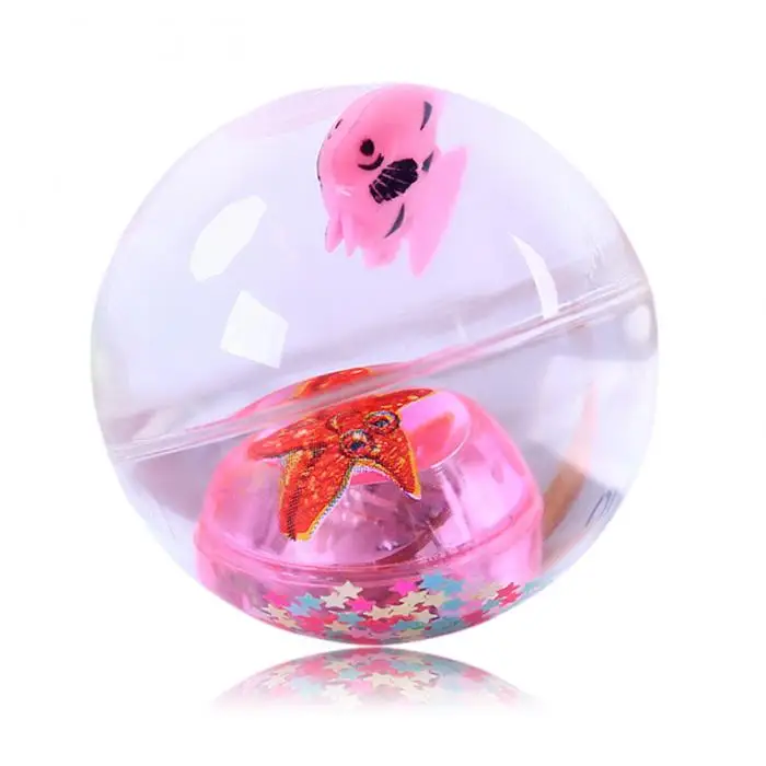 Горячая мигающий светящийся шар резиновый прыгающий мяч антистресс подарок забавные игрушки для детей случайный цвет