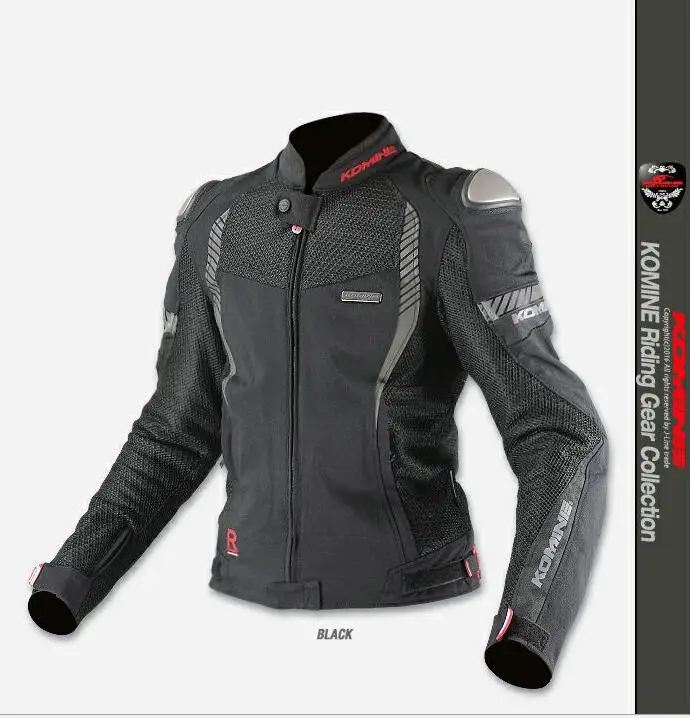 

2017 New KOMINE JK089 3D Titanium breathable mesh racing ride high-performance drop resistance clothing motorcycle jacket