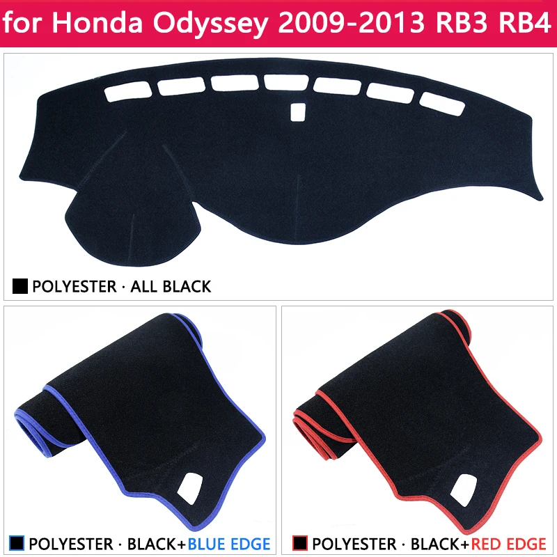 Для Honda Odyssey 2009~ 2013 JDM модель Противоскользящий коврик приборная панель Крышка коврик солнцезащитный коврик аксессуары для ковров RB1 RB2 2011 2012