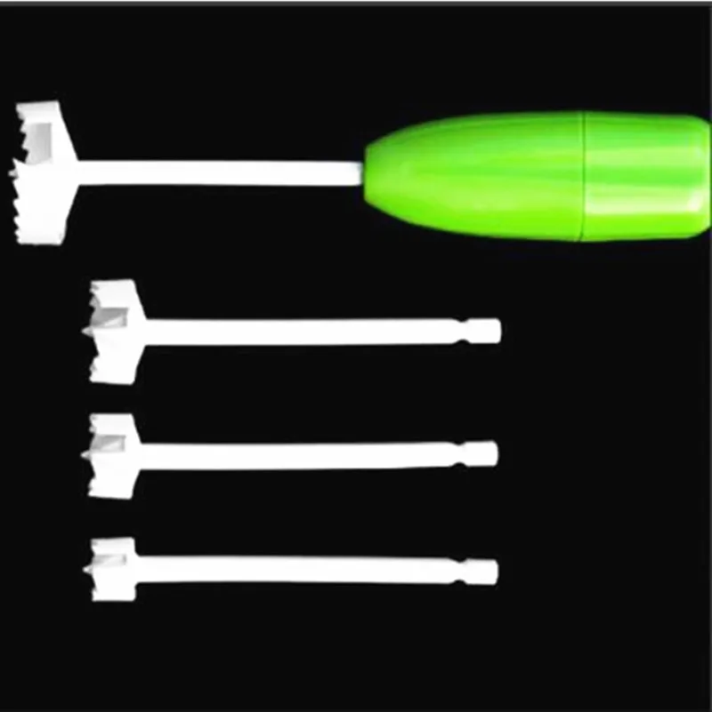 

2018 New 4pcs/set Different Size Vegetable Spiral Cutter Spiralizer Meat Filling Kitchen Tool Plastic Tomato Eggplant Cutter