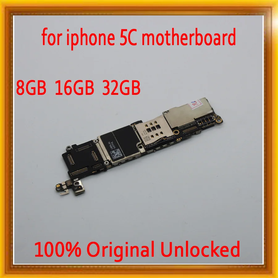 

8GB / 16GB / 32GB for iPhone 5C Motherboard with Full unlocked,100% Original for iphone 5C Mainboard with Chips,Good Tested