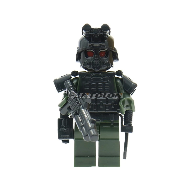 

Military Special Forces Building Blocks City Police Swat Team Cs Commando Army Soldiers With Weapon Gun Blocks Toy For Children