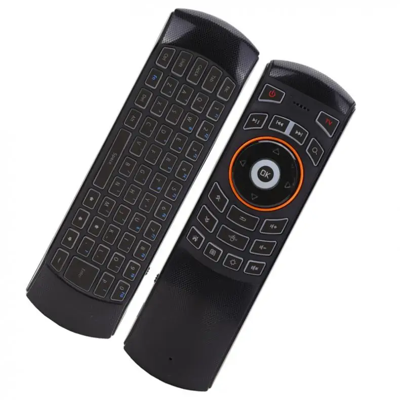 

X6 USB 2.4GHz Backlit Air Mouse with Acceleration Sensor and Wireless Keyboard for Mini PC TV Box New