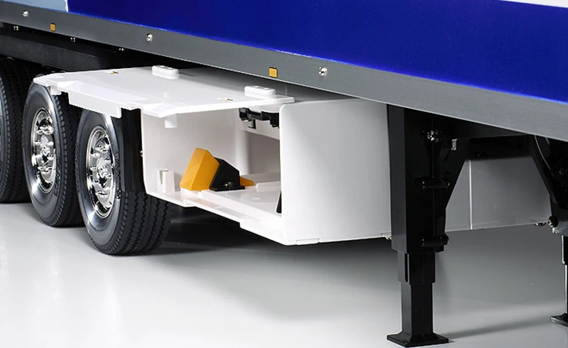 Tamiya RC Big Truck No.19 Trailer 3-Axis Reefer Semi Trailer Kit 56319 1-142