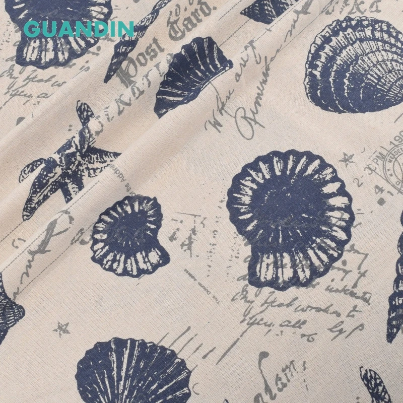 

GUANDIN,Handmade Hometextile Fabrics Cloth/Sofa/Curtain/Bags/Cushion Furniture Cover Material Half Meter Cotton Linen Fabric