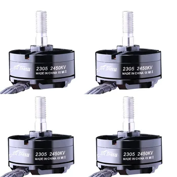 

4PCS Tattu TA-2305 2305 2405KV 2-4S Brushless Motor For Camera Drone RC Quadcopter FPV Racing Spare Part Black