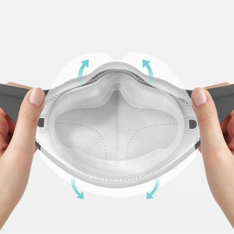 Xiaomi Mijia AirPOP активная маска светильник 360 PM2.5 анти-загрязнения анти-дымчатый материал для маски для лица Антибактериальная воздушная одежда с фильтром
