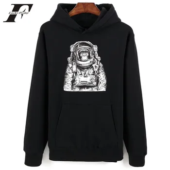 

LUCKYFRIDAYF Space Orangutan mens hoodies and sweatshirts Casual Capless mens hoodies and sweatshirts King Kong Funny clothes