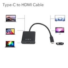 USPS type C к HDTV адаптер Мужской к женский кабель адаптер 1080 P к монитору