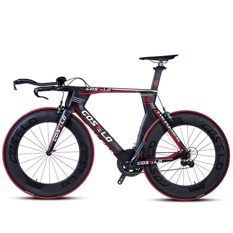 Ultralight full carbon fiber road bike cycling bikes wind TT bike road bicycle Lightweight body racing Aerodynamic bicycle