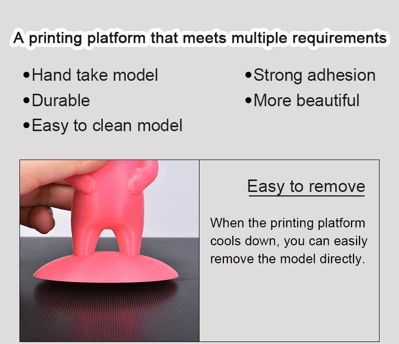 BIQU 3D принтер платформа Подогреваемая кровать сборка поверхности стеклянная пластина 220x220 мм для MK2 MK3 3D-принтер heatкровать Замена 3D стикер