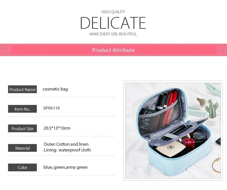 Women Cosmetic Bag Multifunction Organizer  (3)