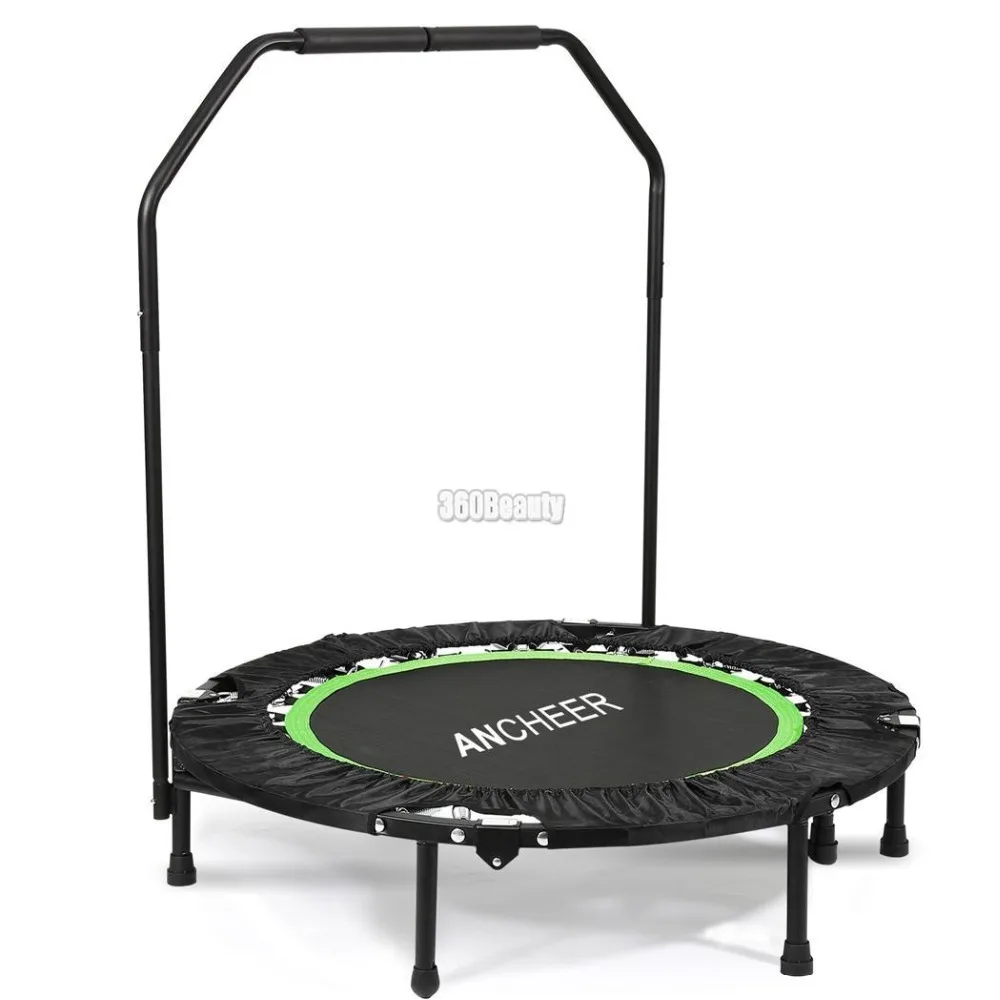 ANCHEER 40 дюймов Мини Складной батут для фитнеса тренировки Rebounder детский детей с