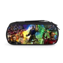 Avengers Iron Man Hulk Thor Boy Cartoon Pencil Case School Children Student Pen Bag Kids girls anime Large Capacity Purse Wallet dragon ball z sun goku super mario boy girl cartoon pencil case bag school pouches children student pen bag kids purse wallet