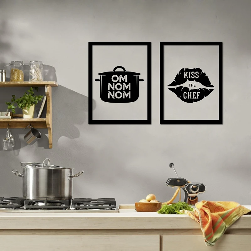 

Nordic Funny Kitchen Quote Poster I Love Cooking Canvas Art Print Painting Kitchenware Baking Wall Pictures Home Kitchen Decor