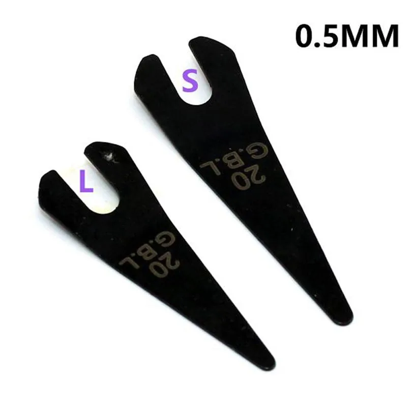 High Quality 5Pcs/Pack Of 0.5mm Black Pro Tattoo Liner Spring Shader Spring Rear Spring for