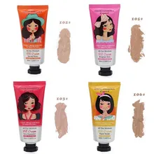 Увлажняющий, красота 1 шт. BB крем косметика женский отбеливающий макияж База бренд основа лицо Водонепроницаемый девушка макияж инструмент жидкость