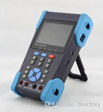 

3.5"LCD CCTV Tester Digital multi-meter function/Line function/POE testing/ping IP/10xzoom/PTZ control/4G SD HVT-2603