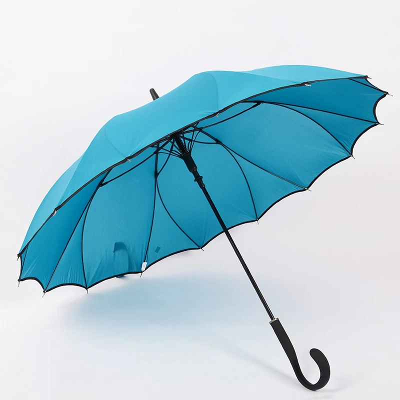 Yesello, синий, длинный зонтик, креативный, солнечный, для женщин, девочек, девушек, девушек, Непродуваемые зонтики с длинной ручкой, мужской, деловой зонтик