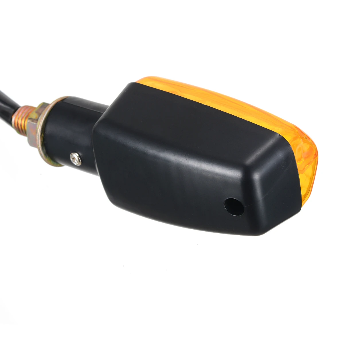 4Pcs/set 12V Universal Motorcycle Turn Signal Indicator Turning Amber Light Lamp Amber Motorbike Lamps Blinker Flash Bike Lamp