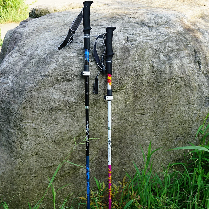 Походные трекинговые палки для скандинавских прогулок, складные карбоновые треккинговые палки для пожилых альпенштоков, трости Bastones ED23