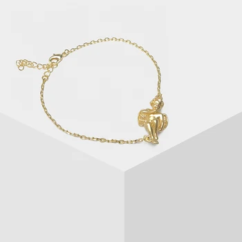 

Amorita boutique Metal angel anklet