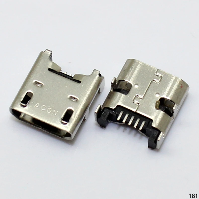 10pcs/lot Micro usb connector for ASUS A3 A10 Chargint