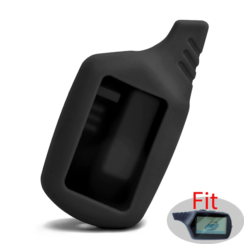 

B9 V7 A91 Three Colors KeyChain Silicone Cases Cover for StarLine B9 V7 A61 A91 Car Alarm Remote Control LCD Transmitter