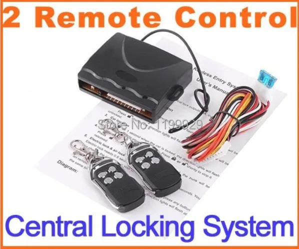 Free Shipping Universal Car Remote Central Lock Locking Keyless Entry System with Controllers | Автомобили и мотоциклы