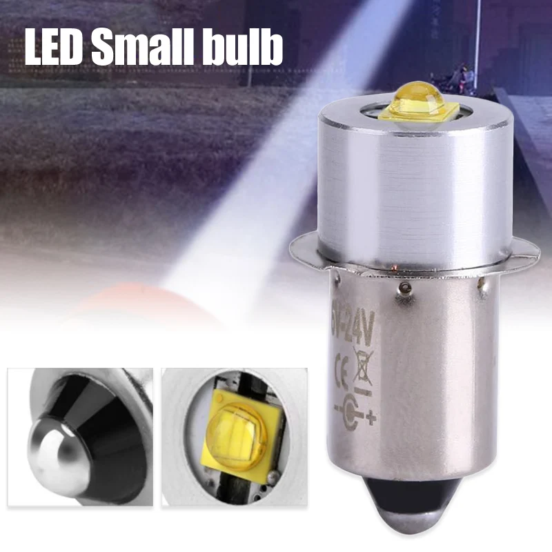 

2 Pcs 3W LED Small Bulb P13.5s E10 Series LED Bulb 3V/4-12V/6-24V QJS Shop