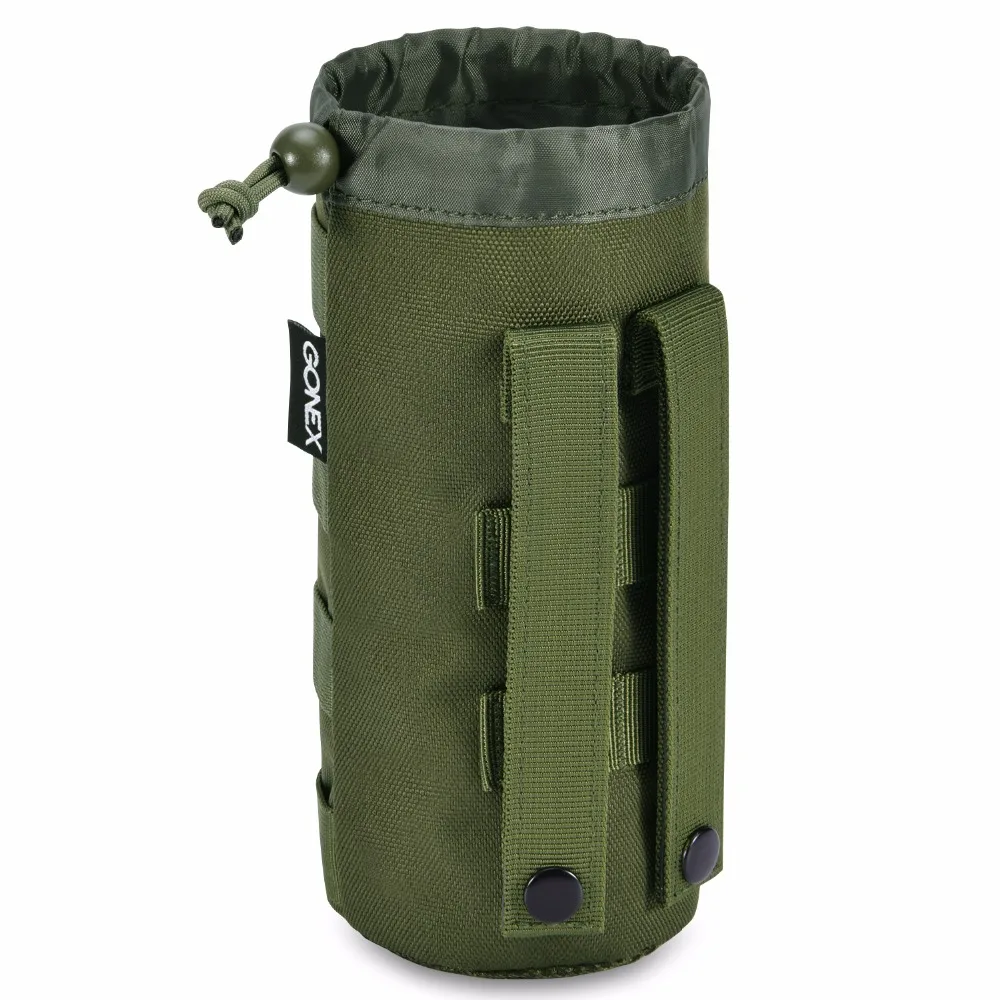 Gonex тактический Molle мешок бутылки воды H2O гидратации Перевозчик с аксессуарами мешок Открытый Военная Сумка