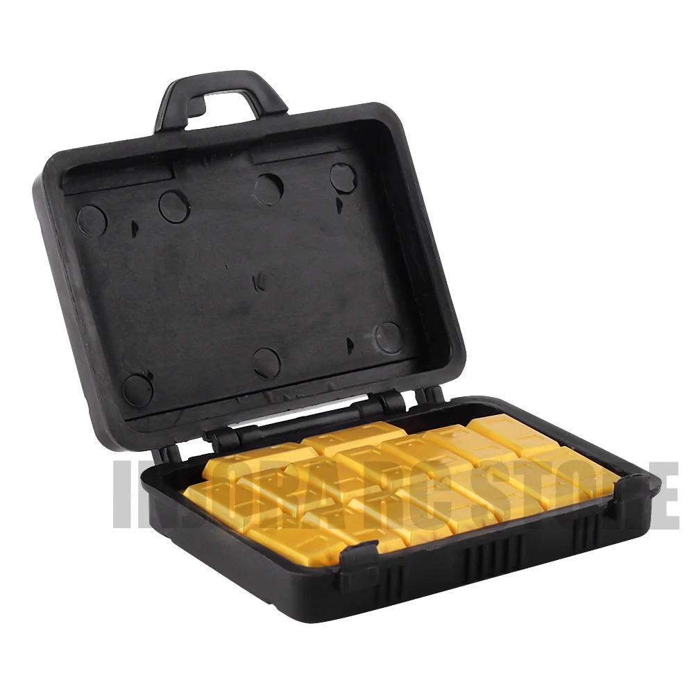 

1:10 Scale RC Crawler Simulation Mini Box & Gold Brick for TRX-4 TRX4 Traxxas Axial SCX10 90046 Tamiya CC01 D90 D110